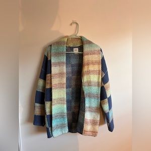 Urban Outfitters multicolor oversized cardigan